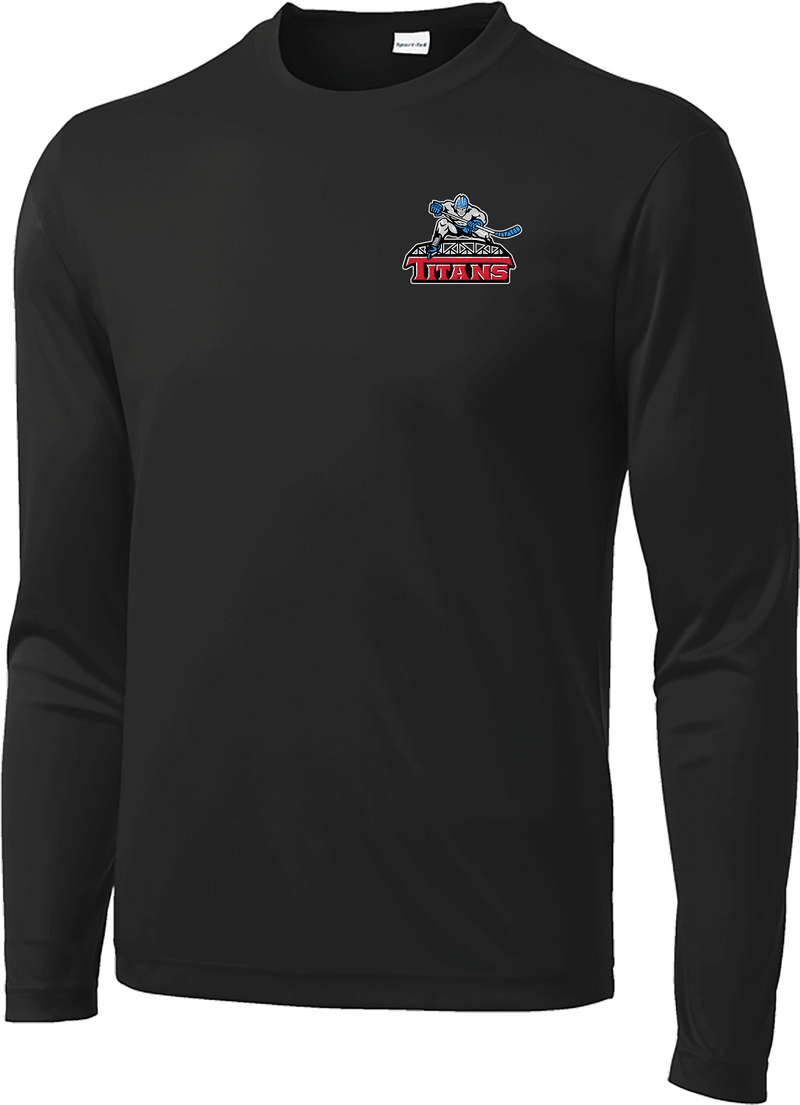 NJ Titans Long Sleeve PosiCharge Competitor Tee