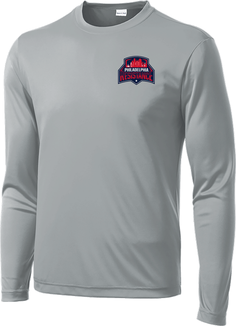 Philadelphia Resistance Long Sleeve PosiCharge Competitor Tee