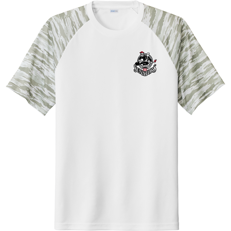 Grundy Senators Drift Camo Colorblock Tee