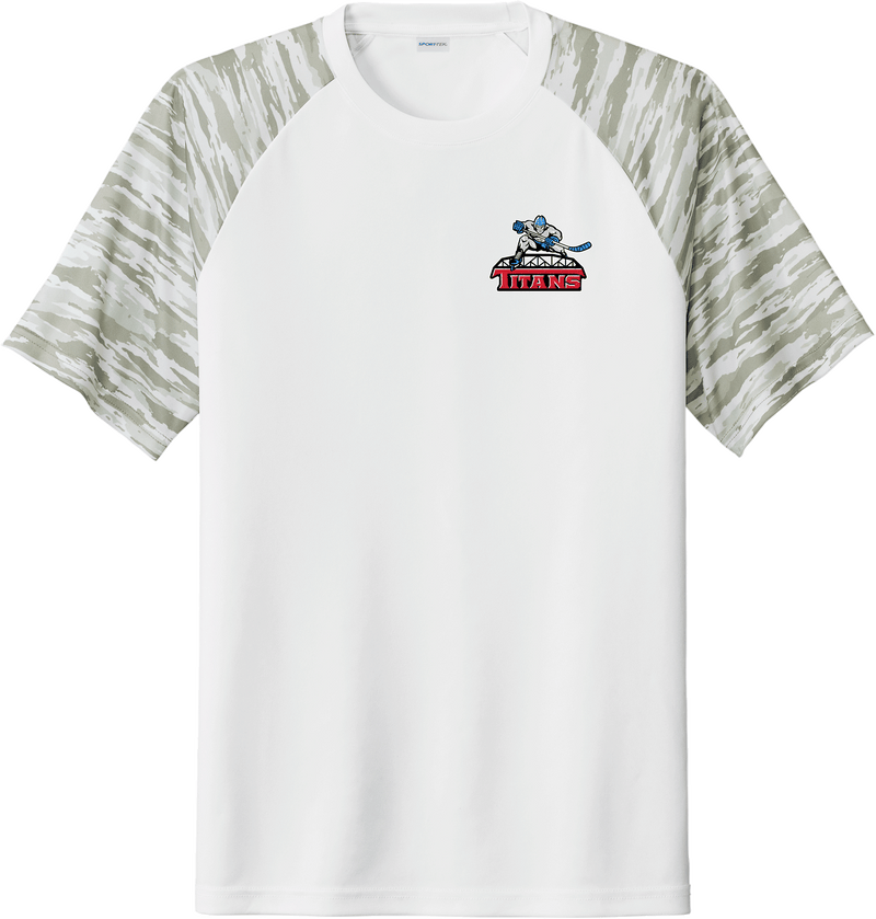 NJ Titans Drift Camo Colorblock Tee