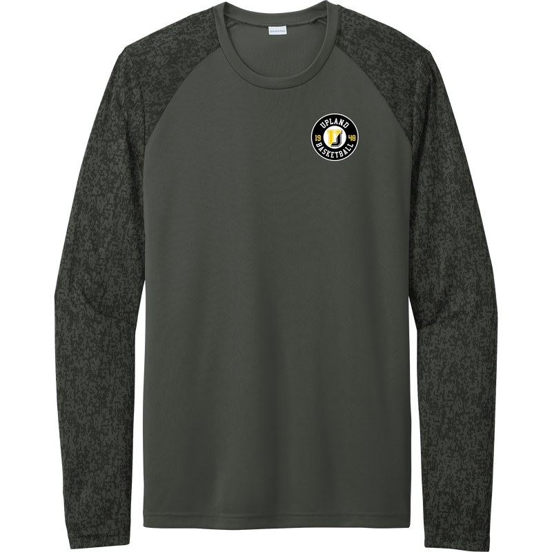 Upland Basketball Long Sleeve Digi Camo Tee