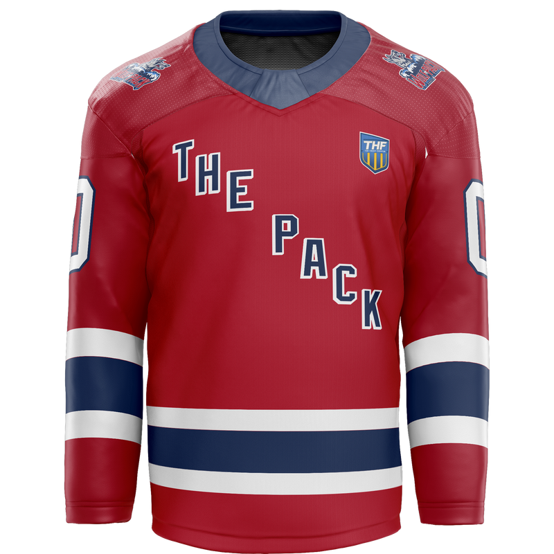 CT Wolfpack South Goalie Jersey - Red