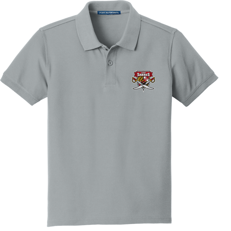 SOMD Lady Sabres Youth Core Classic Pique Polo