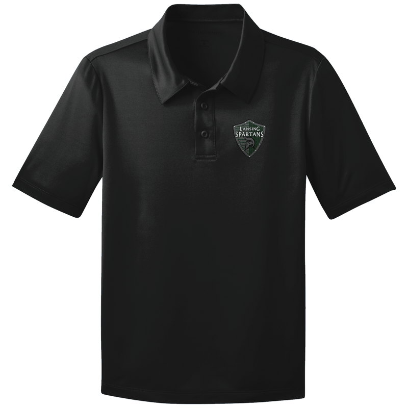 Lansing Spartans Youth Silk Touch Performance Polo