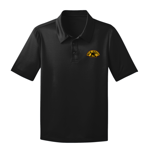 NJ Bears Youth Silk Touch Performance Polo