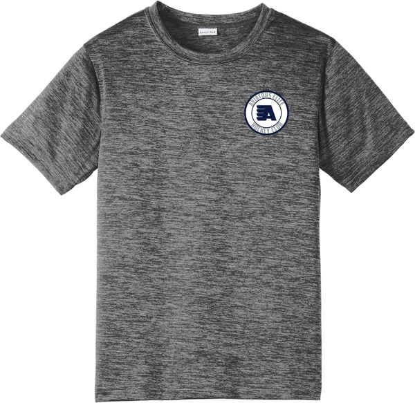 Aspen Aviators Youth PosiCharge Electric Heather Tee