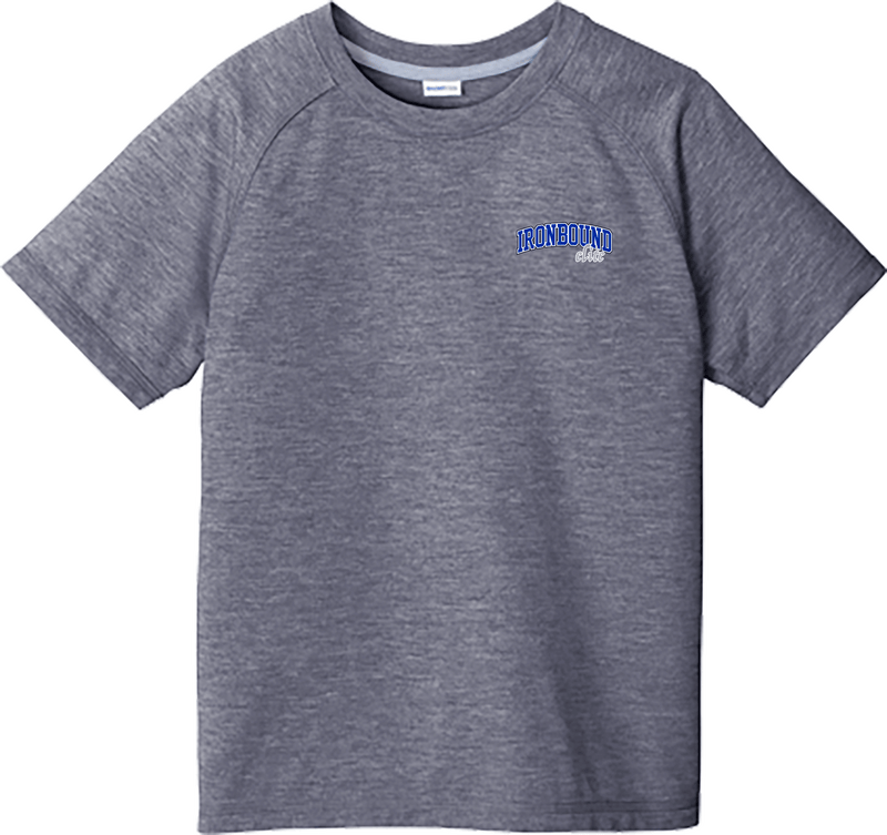 Ironbound Youth PosiCharge  Tri-Blend Wicking Raglan Tee