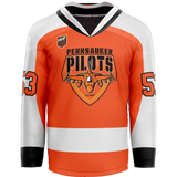 Pennsauken Pilots Adult Goalie Hybrid Jersey