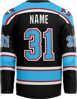 Jersey Shore Whalers Adult Player Sublimated Jersey